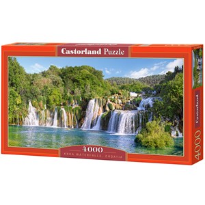 Castorland (C-400133) - "Krka Waterfalls, Croatia" - 4000 pezzi