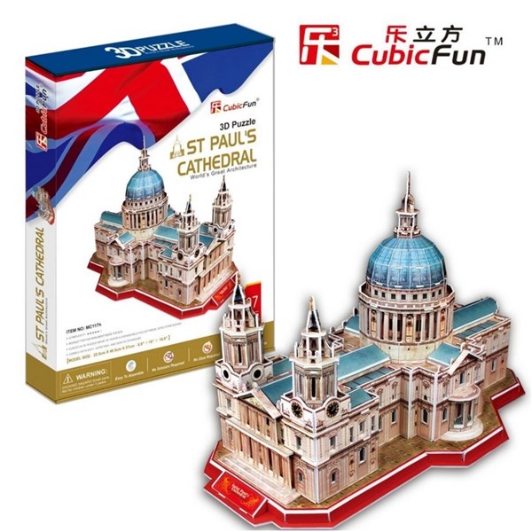 Cubic Fun (MC117H) - "St. Paul's Cathedral of London" - 107 pezzi