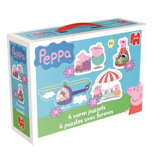 Jumbo (18471) - "Peppa Pig" - 3 6 9 12 pezzi