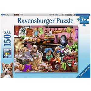 Ravensburger (10031) - "Cats in the Kitchen" - 150 pezzi