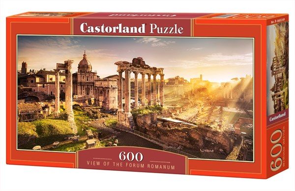 Castorland (B-060269) - "View of the Forum Romanum" - 600 pezzi