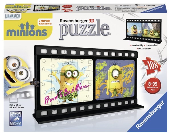 Ravensburger (11208) - "Minions" - 108 pezzi