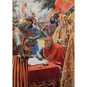 Falcon (11078) - "The Signing of the Magna Carta" - 1000 pezzi
