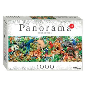 Step Puzzle (79402) - "World of Animals" - 1000 pezzi