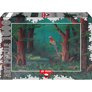 Art Puzzle (61015) - Ahmet Yesil: "The Guest of the Forest" - 1000 pezzi