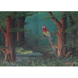Art Puzzle (61015) - Ahmet Yesil: "The Guest of the Forest" - 1000 pezzi