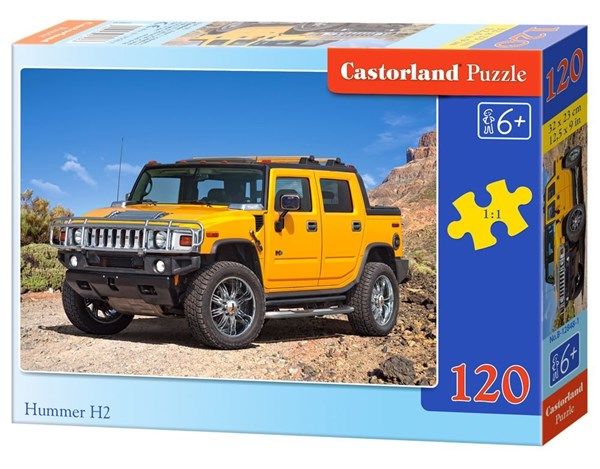 Castorland (B-12848) - "Hummer H2" - 120 pezzi