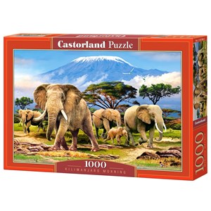 Castorland (C-103188) - "Kilimanjaro Morning" - 1000 pezzi