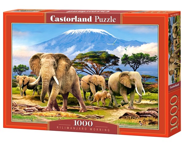 Castorland (C-103188) - "Kilimanjaro Morning" - 1000 pezzi