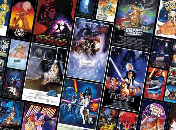 Buffalo Games (11804) - "Star Wars™: Original Trilogy Posters" - 1000 pezzi