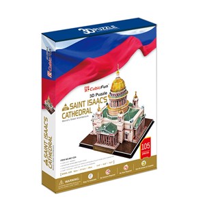 Cubic Fun (MC122H) - "St. Isaac's Cathedral of St. Petersburg" - 105 pezzi