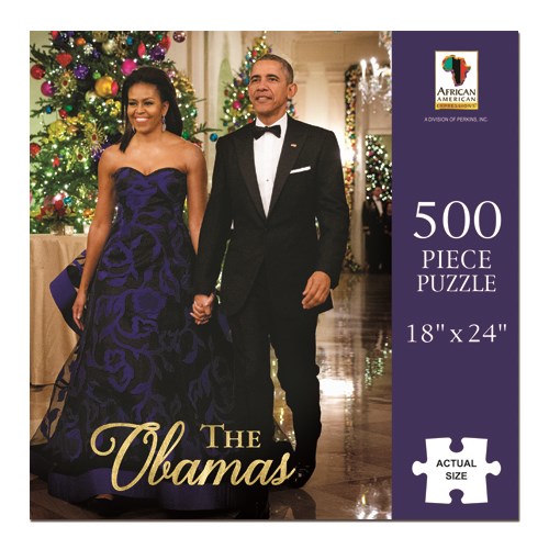 African American Expressions (PUZ-09) - "The Obamas" - 500 pezzi