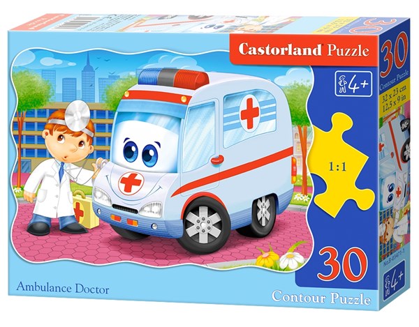 Castorland (B-03471) - "Ambulance Doctor" - 30 pezzi