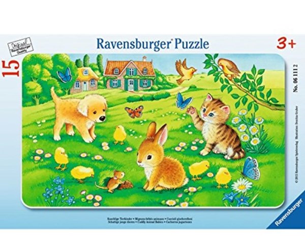 Ravensburger (06111) - "Baby Animals" - 15 pezzi