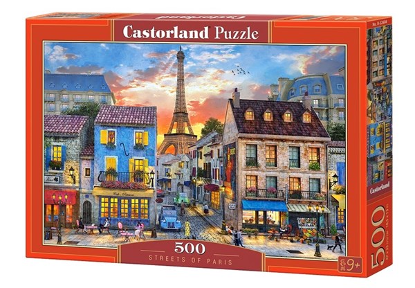 Castorland (B-52684) - Dominic Davison: "Streets of Paris" - 500 pezzi