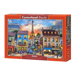 Castorland (B-52684) - Dominic Davison: "Streets of Paris" - 500 pezzi