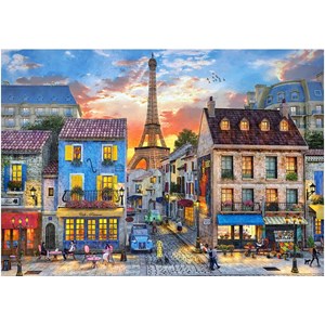 Castorland (B-52684) - Dominic Davison: "Streets of Paris" - 500 pezzi