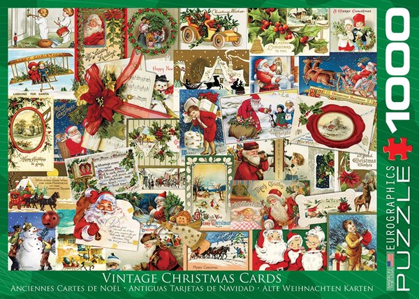 Eurographics (6000-0784) - "Vintage Christmas Cards" - 1000 pezzi