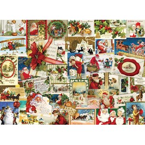 Eurographics (6000-0784) - "Vintage Christmas Cards" - 1000 pezzi