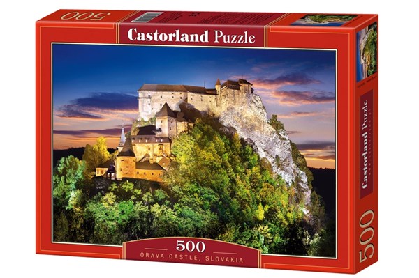 Castorland (B-51489) - "Orava Castle, Slovakia" - 500 pezzi