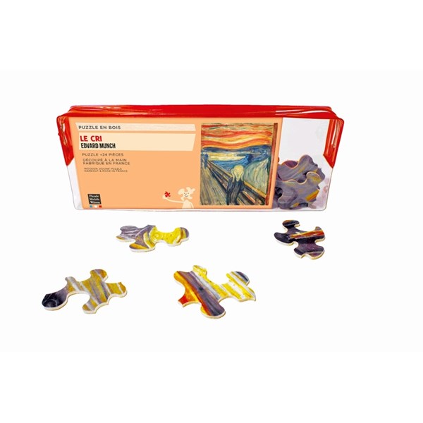 Puzzle Michele Wilson (W053-24) - Edvard Munch: "The Scream" - 24 pezzi