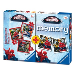Ravensburger (07359) - "Spiderman + Memory" - 25 36 49 pezzi