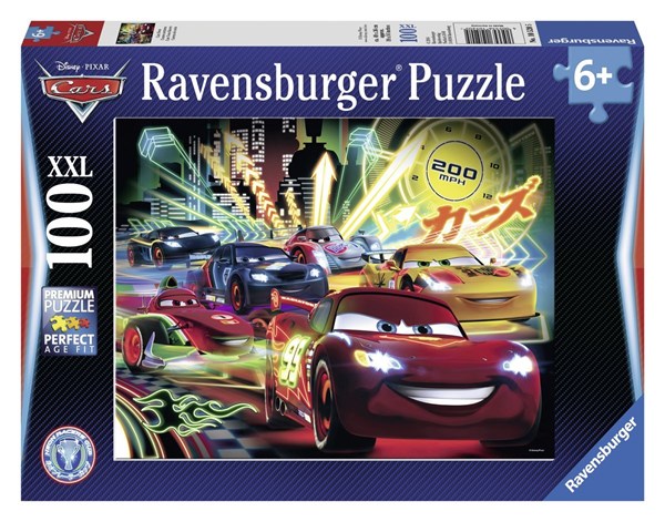 Ravensburger (10520) - "Cars Néon" - 100 pezzi