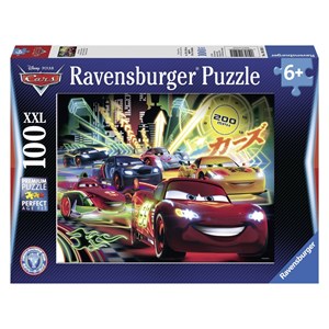 Ravensburger (10520) - "Cars Néon" - 100 pezzi