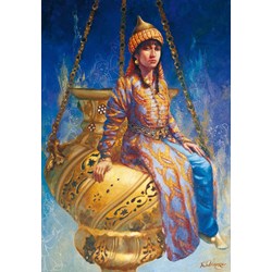 Educa (14723) - Kamil Aslanger: "Oil Lamp" - 500 pezzi