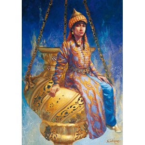 Educa (14723) - Kamil Aslanger: "Oil Lamp" - 500 pezzi