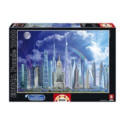 Educa (16287) - "Tall Buildings" - 1000 pezzi