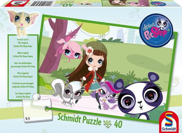 Schmidt Spiele (56062) - "Littlest Pet Shop" - 40 pezzi