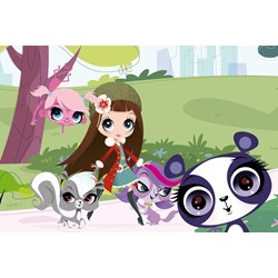 Schmidt Spiele (56062) - "Littlest Pet Shop" - 40 pezzi