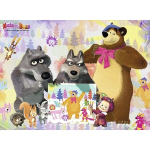 Ravensburger (10590) - "Masha and the Bear" - 100 pezzi