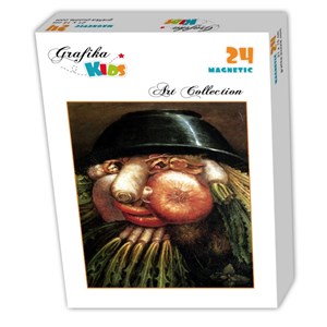 Grafika Kids (00215) - Giuseppe Arcimboldo: "The Greengrocer" - 24 pezzi