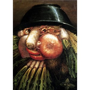 Grafika Kids (00215) - Giuseppe Arcimboldo: "The Greengrocer" - 24 pezzi
