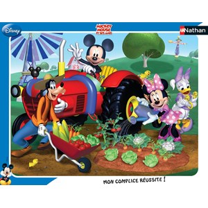 Nathan (86101) - "Mickey and his Friends in the Garden" - 35 pezzi