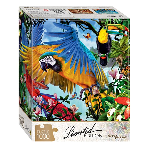 Step Puzzle (79804) - "Parrots" - 1000 pezzi