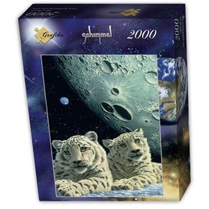 Grafika (T-00420) - Schim Schimmel, William Schimmel: "Lair of the Snow Leopard" - 2000 pezzi