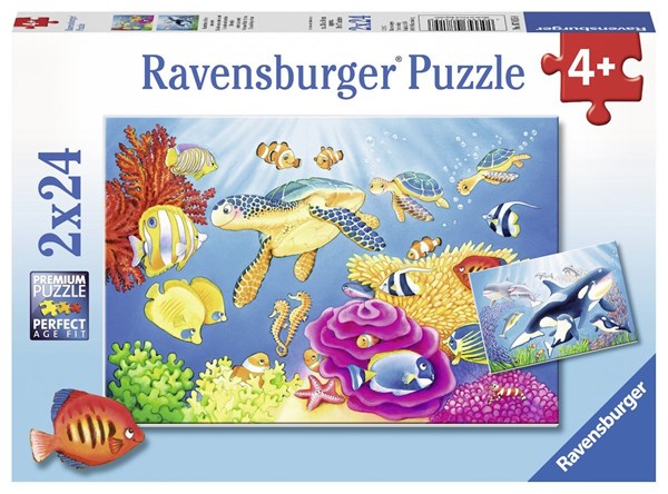Ravensburger (07815) - "Colorful Underwater World" - 24 pezzi