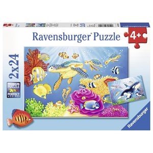 Ravensburger (07815) - "Colorful Underwater World" - 24 pezzi
