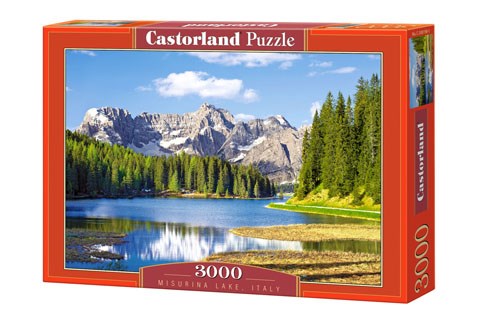 Castorland (C-300198) - "Misurina Lake, Italy" - 3000 pezzi