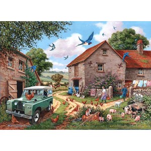 The House of Puzzles (3084) - "Farmers Wife" - 500 pezzi