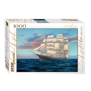 Step Puzzle (79096) - "Sailing Ship" - 1000 pezzi