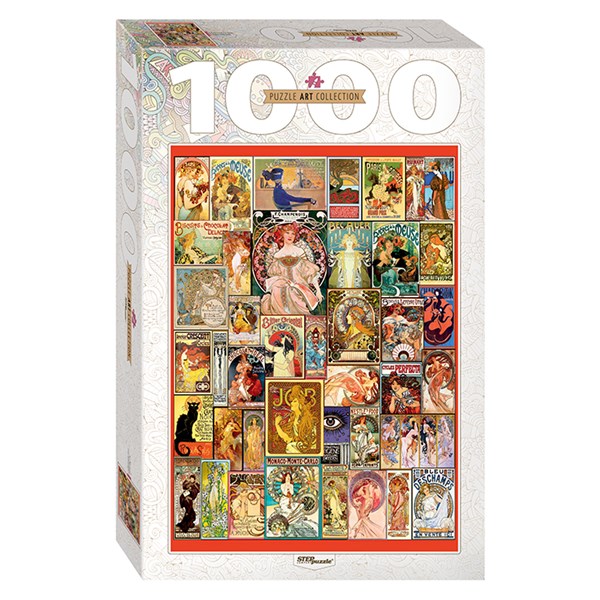 Step Puzzle (79121) - "Art Nouveau" - 1000 pezzi