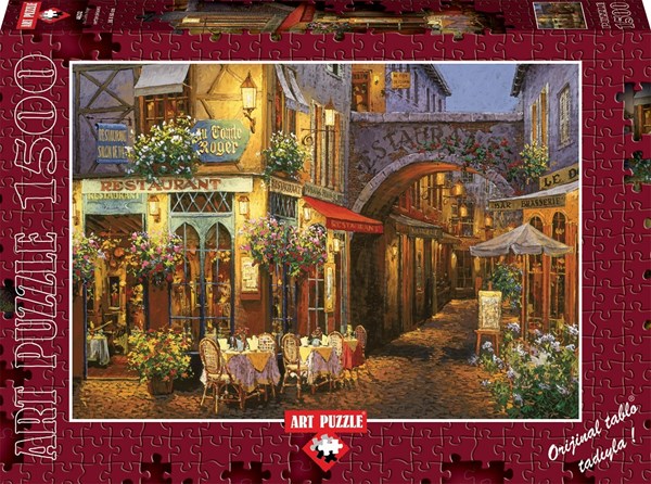 Art Puzzle (4632) - "Restaurant, Salon de Thé: Au Comte Roger" - 1500 pezzi