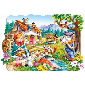 Castorland (C-02160) - "Little Red Riding Hood" - 20 pezzi