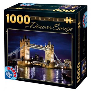 D-Toys (65995-DE01) - "Tower Bridge, London" - 1000 pezzi