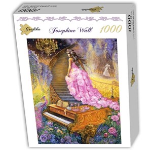 Grafika (T-00054) - Josephine Wall: "Melody in Pink" - 1000 pezzi