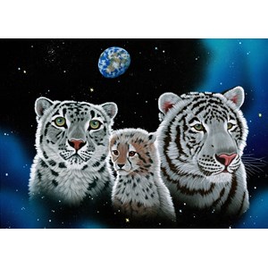 Grafika (T-00419) - Schim Schimmel, William Schimmel: "Gentle Family" - 1000 pezzi